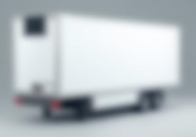 Standard 53 foot dry van for general freight storage