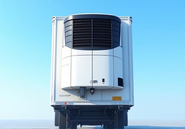 Refrigerated truck trailer for temperature sensitive logistics